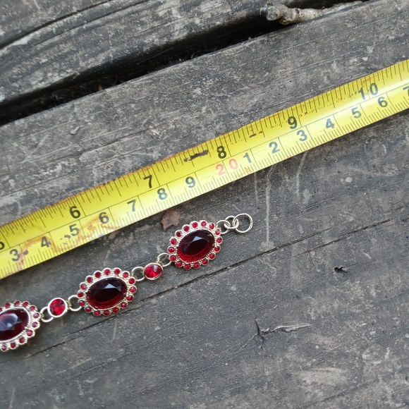 🩸🔔 Crystal Ruby 💛 Bracelet 💢❤ - Picture 7 of 7